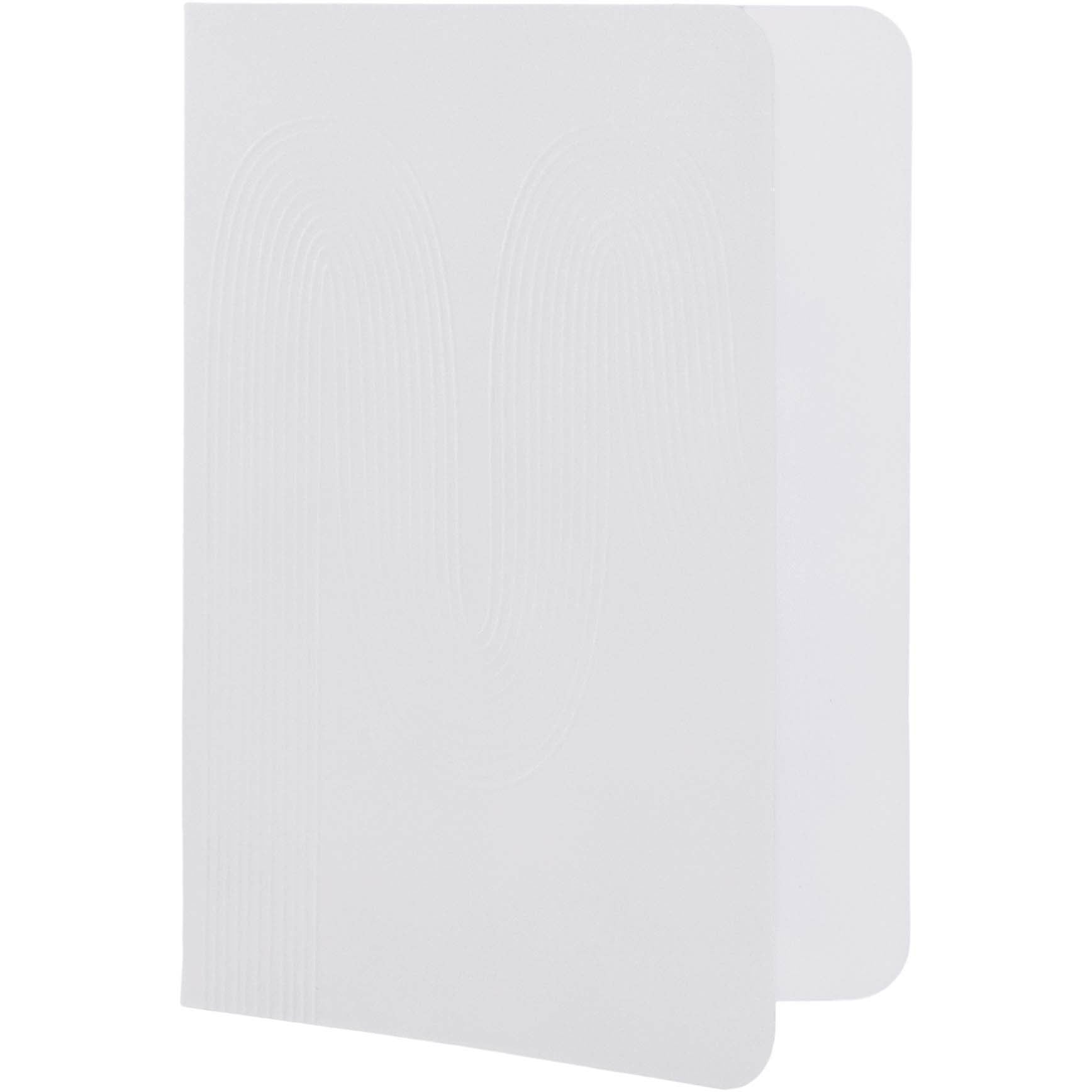 Wenskaart - Boog reliëf