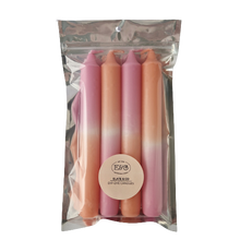 Afbeelding in Gallery-weergave laden, Dip dye kaars -Perzik + Roze set
