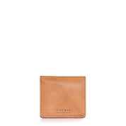 Alex fold-over wallet - cognac
