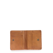 Alex fold-over wallet - cognac