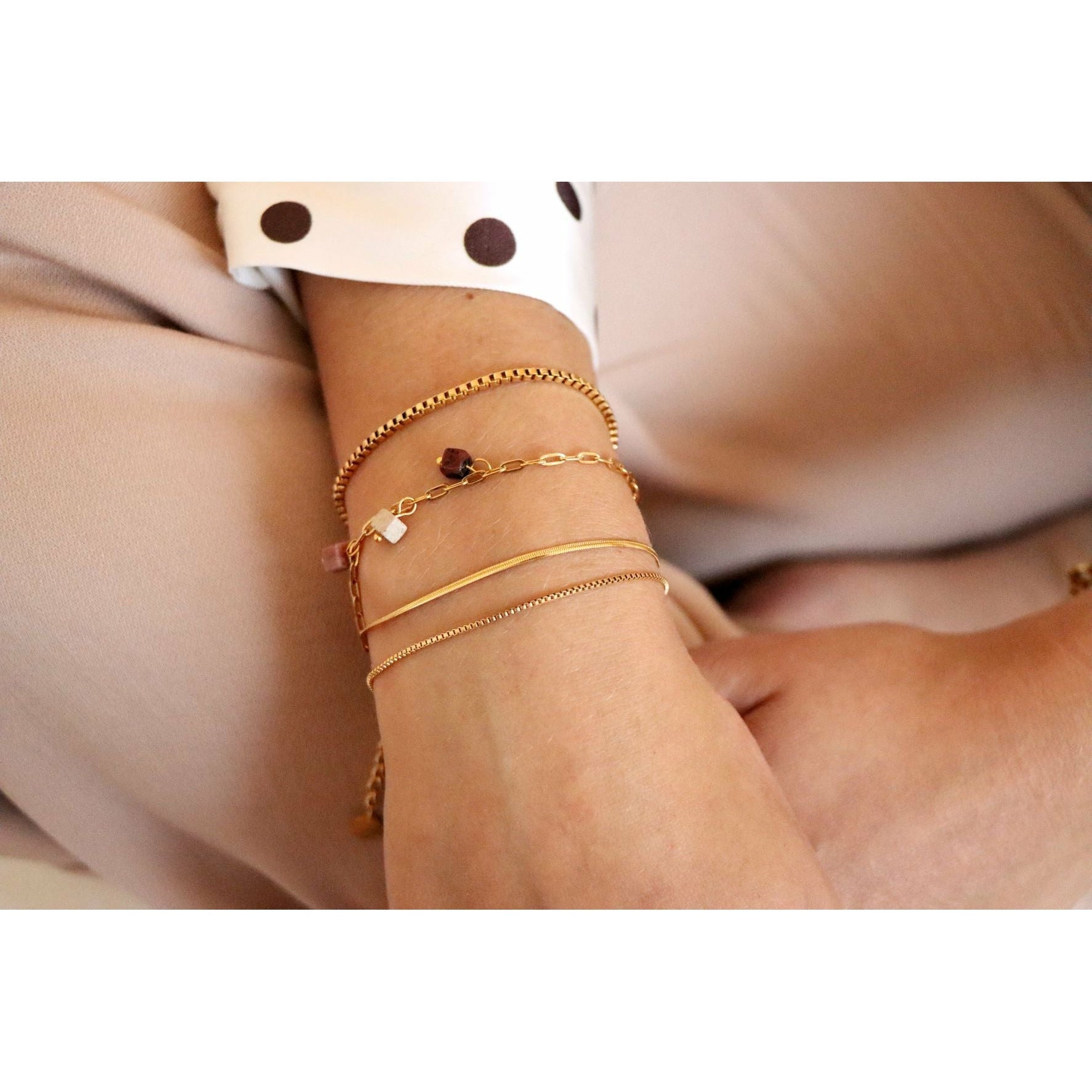Armband - baby smooth snake