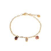 Armband - Cube bracelet gold