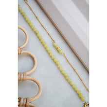 Afbeelding in Gallery-weergave laden, Armband - Citron beads gold
