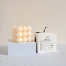 Afbeelding in Gallery-weergave laden, Bubble candle - cream
