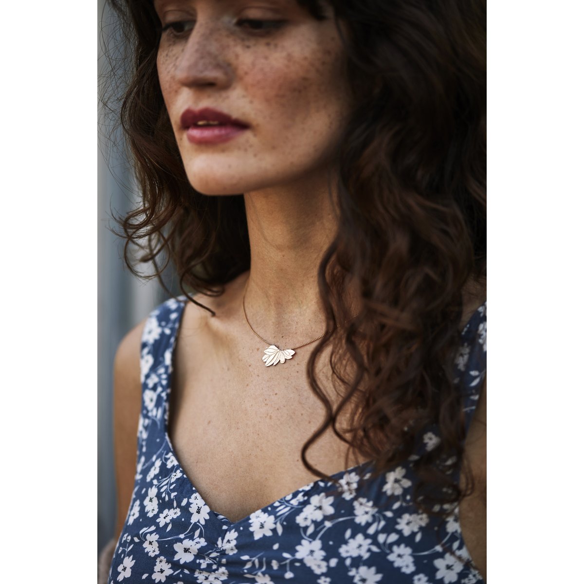 Ketting - magnolia