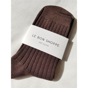 Her Socks cotton - Coffee