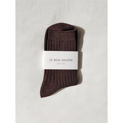 Her Socks cotton - Coffee