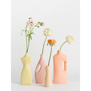 Bottle vase #8 fresh yellow