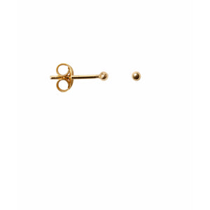 Oorbel - Dot mini zilver of goud