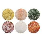 Set 6 coasters stone