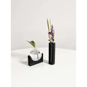 June vaasje/stekjeshouder - Black marble