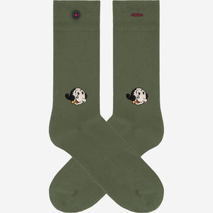 Olive socks -  limited popeye edition