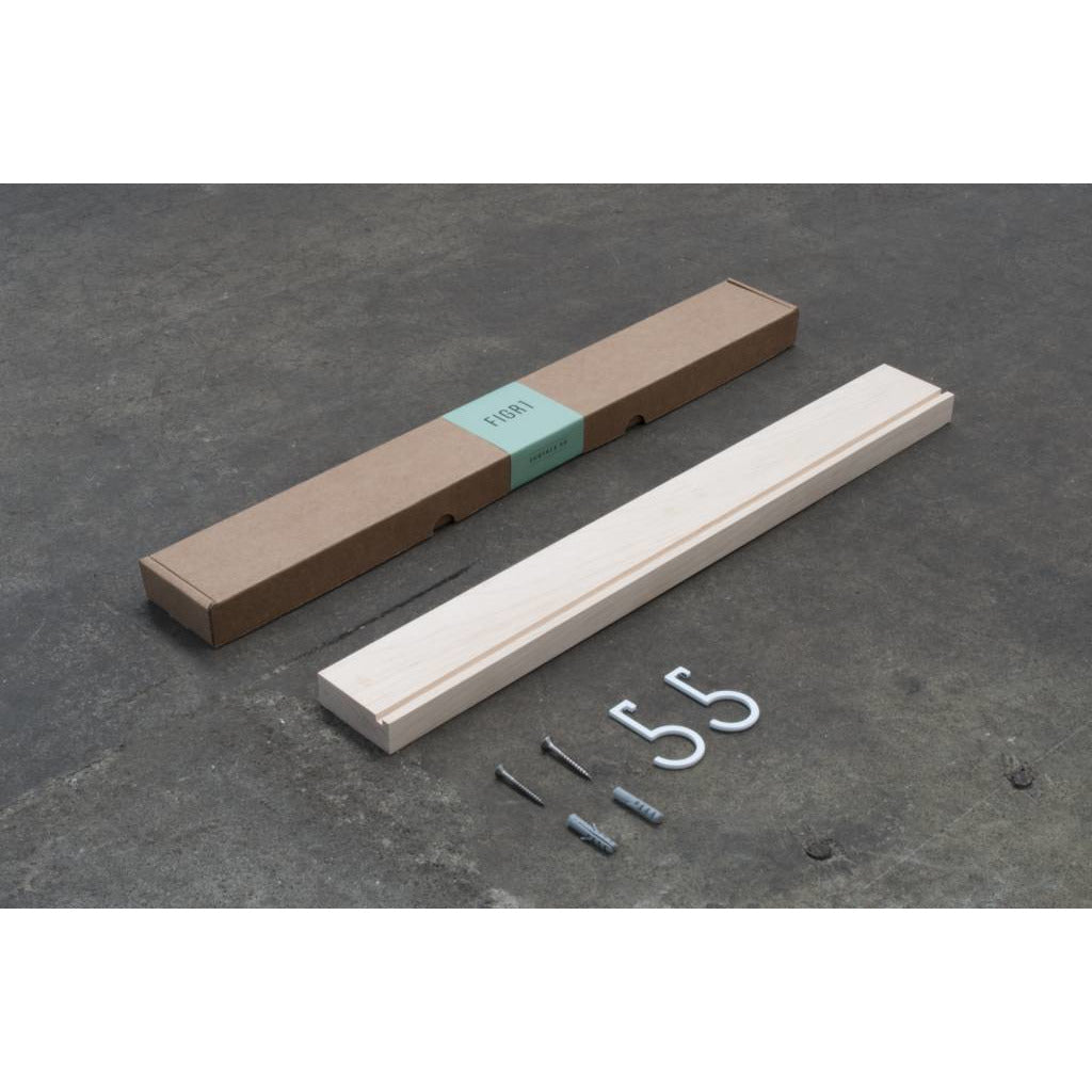 Surface 50 wandplank - esdoorn