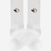 Olive crew socks