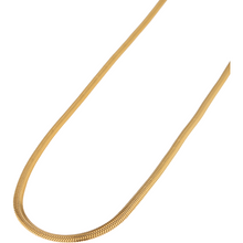 Afbeelding in Gallery-weergave laden, Ketting - Smooth snake gold
