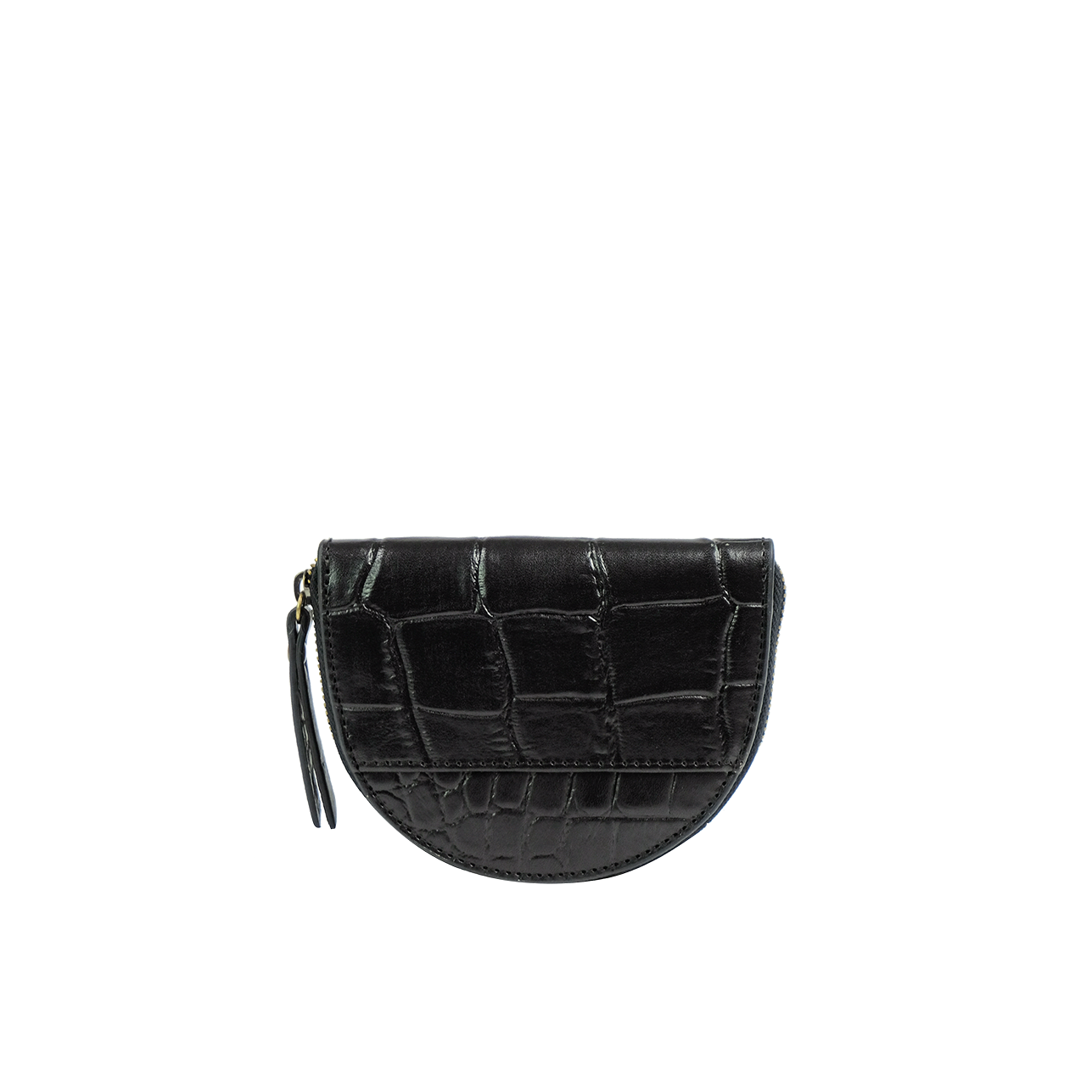 Laura's purse - Black croco