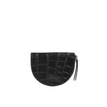Afbeelding in Gallery-weergave laden, Laura&#39;s purse - Black croco
