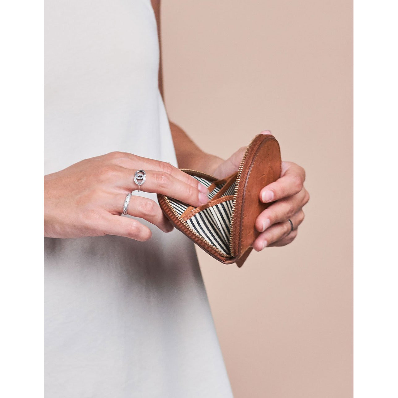 Laura's purse - Cognac croco