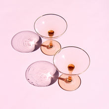 Afbeelding in Gallery-weergave laden, Set Champagne Glazen roze
