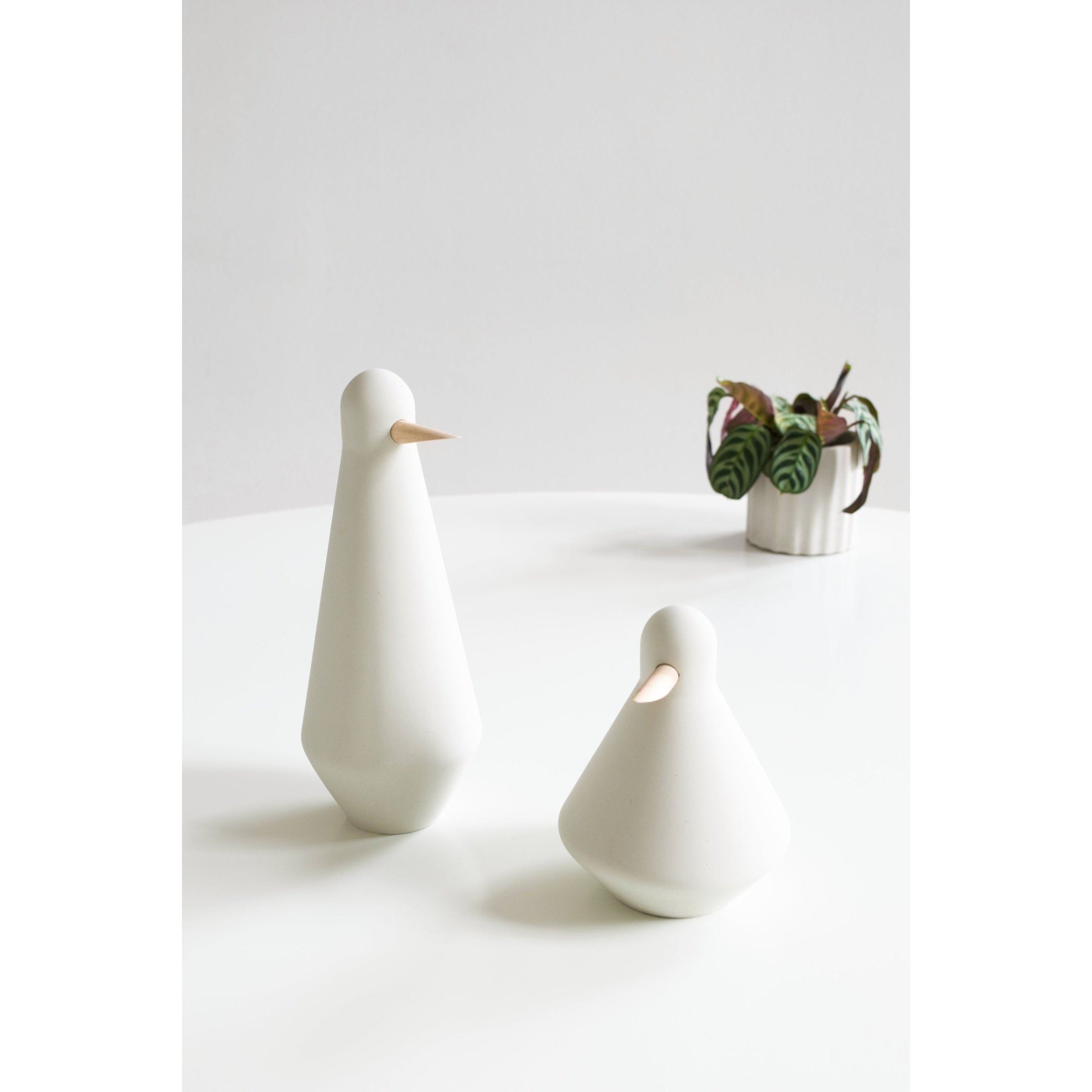 Ollie penguin - Silver green