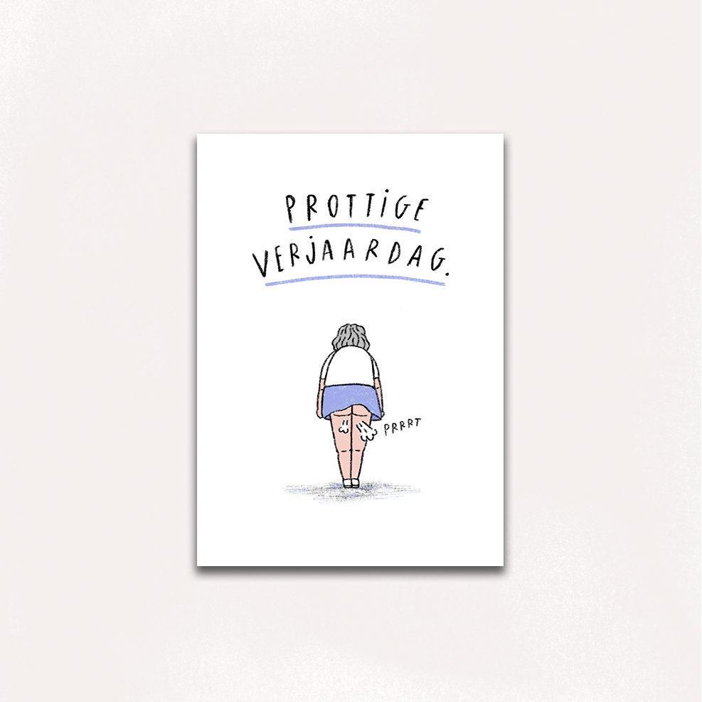 Kaart - Prottige verjaardag