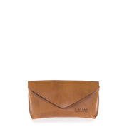 Spectacle case cognac