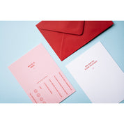 Kaart - Strookjeskaart wensen