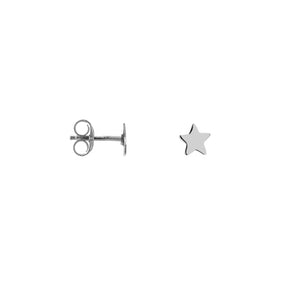 Oorbel - Mini star goud of zilver