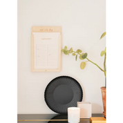 Stylingbord met ribbels - Zwart