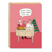 Kaart - Tchin op onze dubbele kin