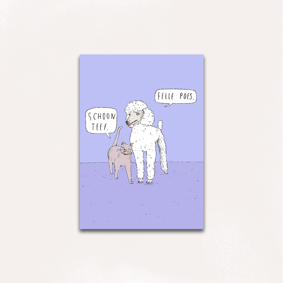 Kaart - Teef en poes