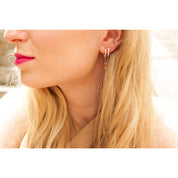 Oorbel - Terra 2.0 hoop silver