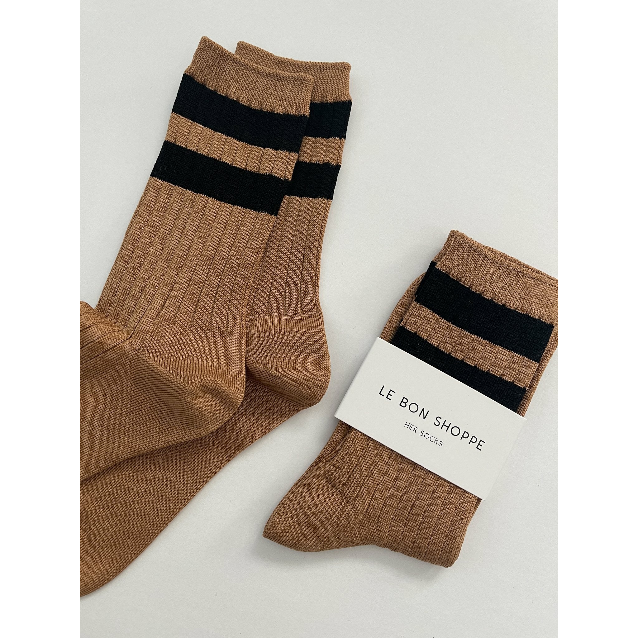 Varsity socks - peanut