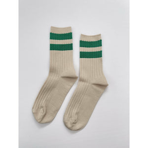 Her varsity socks - Green