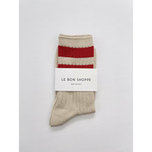 Afbeelding in Gallery-weergave laden, Varsity socks - red
