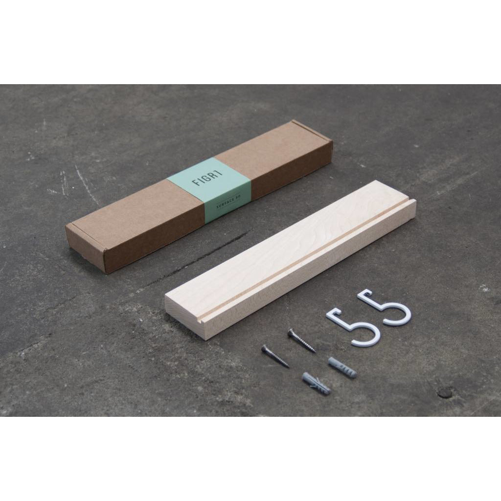 Surface 30 wandplank - esdoorn