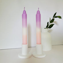 Afbeelding in Gallery-weergave laden, Dip dye kaars - Violet + rose set

