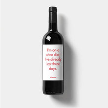 Afbeelding in Gallery-weergave laden, Wine Diet - wijnlabel
